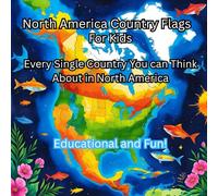 Discover North America: A Country Coloring Journey: Travel the Continent One Page at a Time