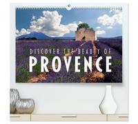 Discover the Beauty of Provence (High Quality Premium Wall Calendar 2026 DIN A2 landscape),CALVENDO 12 Month Wall Calendar: The pictures of this ... an invitation to an amazing trip to Provence.