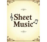 Discover the Joy of Composing Melodies in This Beautifully Designed Sheet Music Notebook