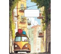 Discover the World Notebook for Teens: Travel Adventure Journal for High School Students | Wide Ruled Composition Notebook for Notes, Writing & School