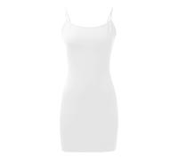 Discover Trendy Casual Dresses for Women, Versatile and Stylish for Everyday and Night out. Slim Cut, Strapless Design, Perfect for Spring and Summer(White,M)