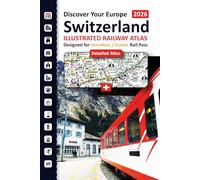Discover Your Europe - Switzerland: Icon, Info and Photo Illustrated Railway Atlas - Pocket Sized Edition
