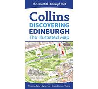 Discovering Edinburgh Illustrated Map [Idioma Inglés]