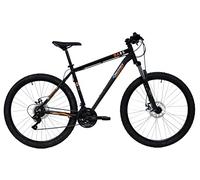 Discovery - Bicicleta de montaña telescópica de 27,5 Pulgadas, Doble Discos, Marco de Aluminio, transmisión Completa Shimano a chorros