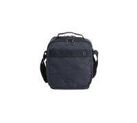 Discovery - Bolso bandolera con asa y solapa - colección Downtown - color negro - material reciclado - capacidad 7L - medidas 22x12x27cm