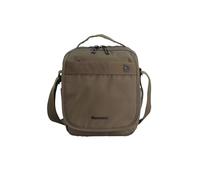 Discovery - Bolso bandolera con asa y solapa - colección Downtown - color verde- material reciclado - capacidad 7L - medidas 22x12x27cm