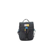 Discovery Bolso bandolera con solapa Icon en color negro Recycled Pet 3L