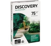 Papel fotocopiadora discovery fast pack din a4 75 gramos papel multiuso ink-jet y laser caja de 2500 hojas