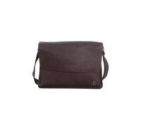 Discovery - Messenger bag horizontal con solapa - Colección Heritage - Medidas 18x7x22cm - Capacidad 4L - Color Marrón