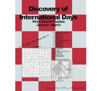 Discovery of International Days: Word Search Puzzles: January - March