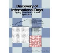 Discovery of International Days: Zig Zag Word Search Puzzles: April - June