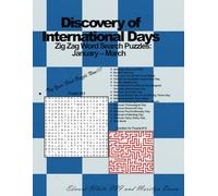 Discovery of International Days: Zig Zag Word Search Puzzles: January - March