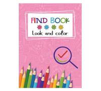 DiscoveryArt Seek Color Book - Relajación interactiva Pintura Páginas con objetos ocultos Desafíos Fomentar el enfoque Creatividad Atención plena Actividad divertida Entretenimiento Adolescentes Niños