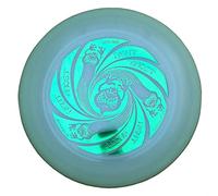 Discraft Ultimate Frisbee Ultra Star Ghost Night Glow - Noctilucent de Color Verde metálico