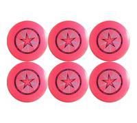 Discraft Ultra-Star 175g Ultimate Frisbee Sport Disc (6 Pack) Pink