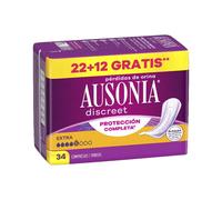 Discreet Compresas Proteción Completa Extra 34Uds