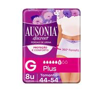 Ausonia Braguita de incontinencia Discreet Plus Talla G 8 uds