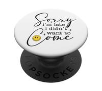 Disculpa, llego tarde veraz PopSockets PopGrip Adhesivo