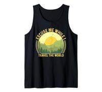 Discúlpame mientras viajo por el mundo Camiseta sin Mangas