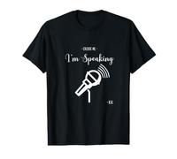 Disculpe, Estoy Hablando, Regalo Divertido para Kamala Harris Camiseta gráfica económica