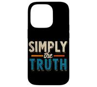 Discurso Divertido de Simplemente la Verdad para Adultos y niños Carcasa para iPhone 14 Pro