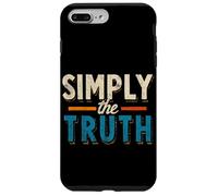 Discurso Divertido de Simplemente la Verdad para Adultos y niños Carcasa para iPhone 7 Plus/8 Plus