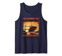 Discurso divertido del Canal de Panamá de Nostalgia para los fanáticos del atuendo de broma Camiseta sin Mangas