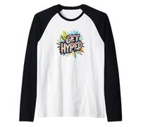 Discurso Divertido para un Aspecto Fresco e Informal Camiseta Manga Raglan