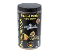 Discusfood Pleco & Catfish Carni Wafers, 500 g, forro para bagres, pastillas para bagres, carnívoros, para todos los bagres y peces ornamentales con alta necesidad de proteínas