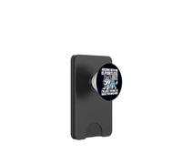 Discutir conmigo no tiene sentido Sabía que estaba equivocado Lobo divertido PopSockets PopWallet para MagSafe