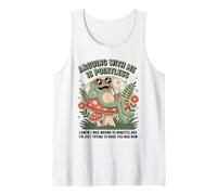 Discutir Conmigo no Tiene Sentido Sabía Que Estaba Equivocado Rana Camiseta sin Mangas