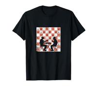 Discutir estrategias de ajedrez sobre el Tablero Camiseta