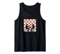 Discutir estrategias de ajedrez sobre el Tablero Camiseta sin Mangas