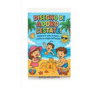 DISECNIO DI ADORO LESTATE colora il soe il mare e tutta magia dellestate