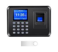 Diseleri Control Horario Empleados, Reloj de Fichar, Control Horario Empleados, Maquina de Fichar Empleados, Reloj para Fichar con 8G Memoria Flash (Kits de Seguridad-Datos de Asistencia)