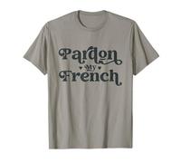 Diseño divertido con sarcasmo y humor de Pardon My French Camiseta