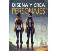 DISEÑA Y CREA PERSONAJES Comic y Anime: Para artistas, animadores, ilustradores... organiza y desarrolla tu trabajo artístico en un cuaderno | 60 ... Arte Conceptual y Diseño de Personajes Manga