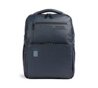 Diseñada para el profesional urbano, esta mochila business Piquadro Akron premium combina estilo y funcionalidad con cuero de grano suave y un forro sintético que garantiza durabilidad y elegancia. Cu