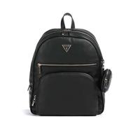 Guess Mochila Power Play imitación de cuero negra para mujer 12 L