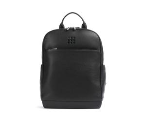 Diseñada para profesionales urbanos y viajeros diarios, esta elegante mochila Moleskine Leather combina estilo y practicidad. Fabricada en cuero de grano suave con un forro sintético, ofrece una sensa