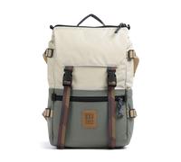 Diseñada para tus aventuras urbanas diarias, esta mochila ligera combina estilo y sostenibilidad, fabricada con nylon reciclado repelente al agua certificado por el Global Recycled Standard. Cuenta co