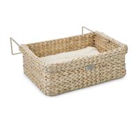 Diseñada Por Lotte Hamaca De Calefacción Banda Gato Beige 45x30x15 Cm Ajustable