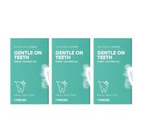 Diseñadas especialmente para dientes sensibles, estas tiras blanqueadoras crean una sonrisa blanca y brillante en 7 días. Se ajustan perfectamente y eliminan las manchas de café y tabaco