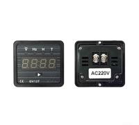Diseñado para grupos electrógenos GV13T, esta pantalla digital proporciona un monitoreo preciso de voltaje y frecuencia con construcción para uso a largo plazo (220 V)