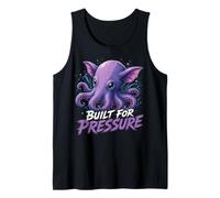 Diseñado para la presión Dumbo Octopus Deep Sea Graphic Camiseta sin Mangas