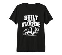 Diseñado para los Amantes de la estampida Buffalo Camiseta Premium