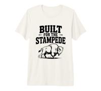 Diseñado para los Amantes de la estampida Buffalo Camiseta Premium