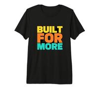 Diseñado para más Texto Diseño de Estilo 3D Camiseta Premium