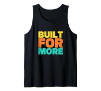 Diseñado para más Texto Diseño de Estilo 3D Camiseta sin Mangas