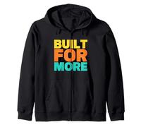 Diseñado para más Texto Diseño de Estilo 3D Sudadera con Capucha